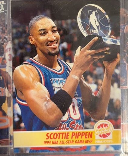 1994 SkyBox Hoops #263 Scottie Pippen 1994 NBA All-Star Game MVP — front
