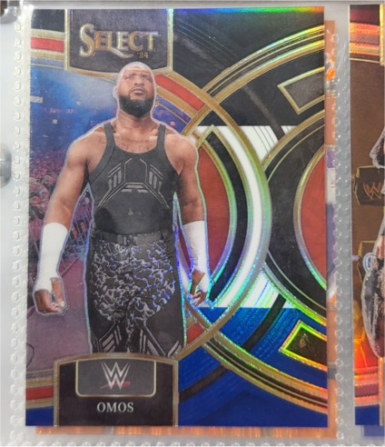 2024 Panini Select WWE Premier Level #162 Omos — front
