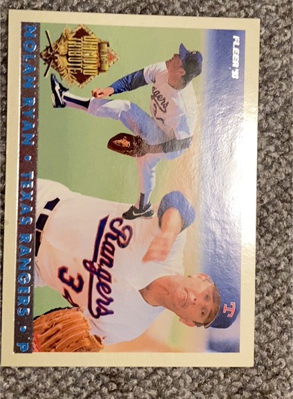 1993 Fleer Final Edition Diamond Tribute #6 Nolan Ryan — front