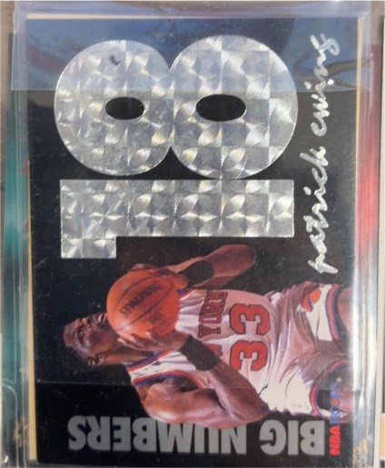 1994-95 Hoops Big Numbers #BN4 Patrick Ewing — front