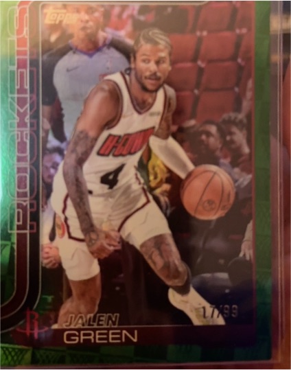 2025-26 Topps #175 Jalen Green — front