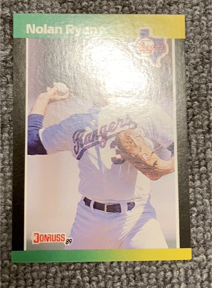 1989 Donruss Traded #T-19 Nolan Ryan — front