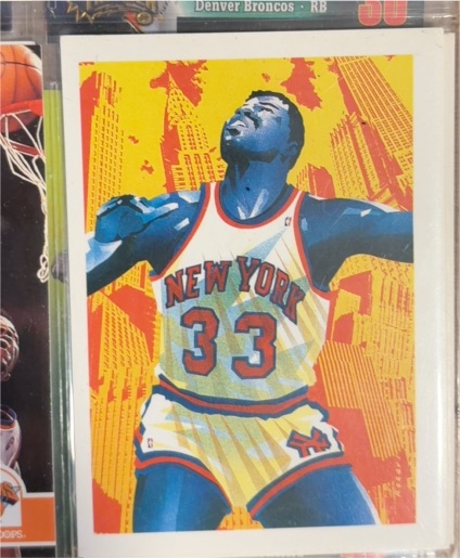 1990-91 NBA Hoops #372 Patrick Ewing — front
