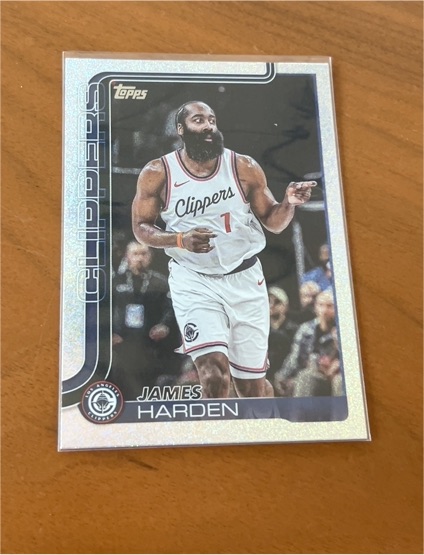 2025-26 Topps Basketball #143 James Harden — front