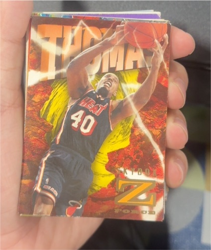 1996 SkyBox Z-Force #48 Kurt Thomas — front
