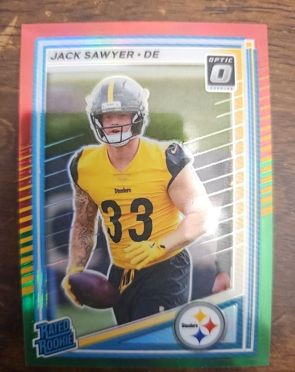 2025 Donruss Optic #390 Jack Sawyer — front