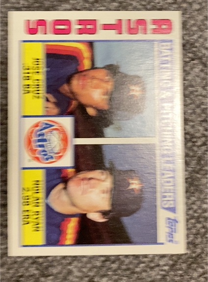 1984 Topps #702 NL Active Career Stolen Bases Leaders Joe Morgan/Cesar Cedeno — front