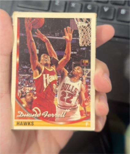 1993-94 Topps #320 Duane Ferrell — front
