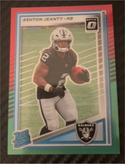 2025 Donruss Optic #305 Ashton Jeanty — front