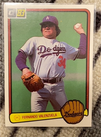 1983 Donruss #284 Fernando Valenzuela — front