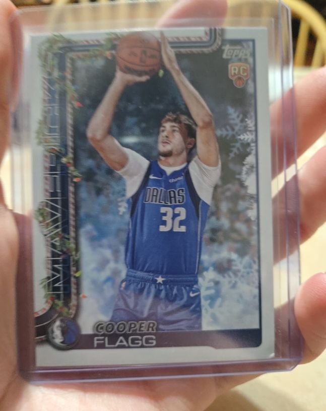 2025-26 Topps Basketball Holiday #H161 Cooper Flagg — front