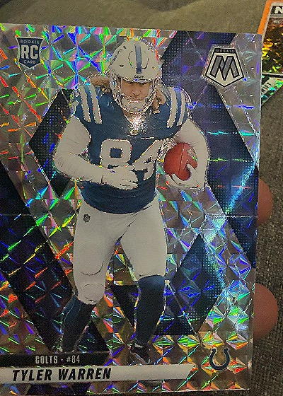 2025 Panini Mosaic #354 Tyler Warren — front