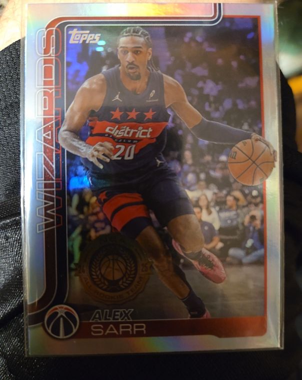 2025-26 Topps #96 Alex Sarr — front