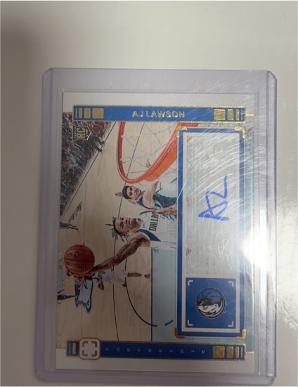 2023-24 Panini Instant #111 A.J. Lawson — front
