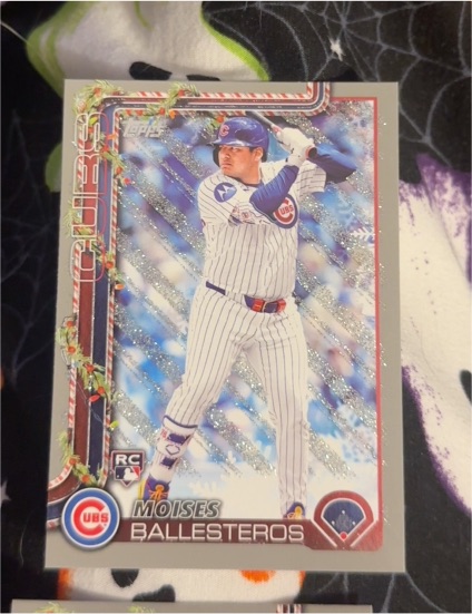 2025 Topps Holiday #H169 Moises Ballesteros — front