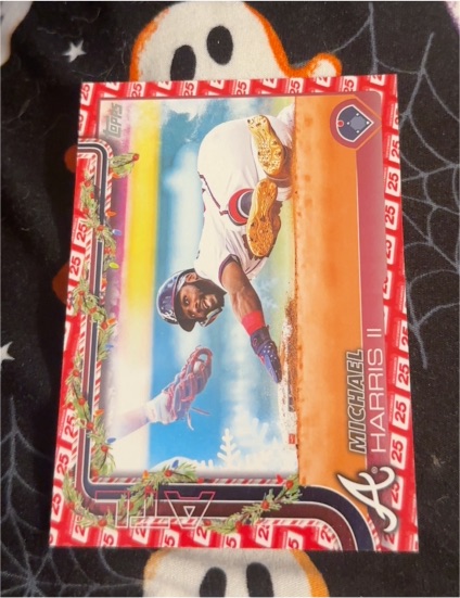 2025 Topps Holiday #H107 Michael Harris II — front