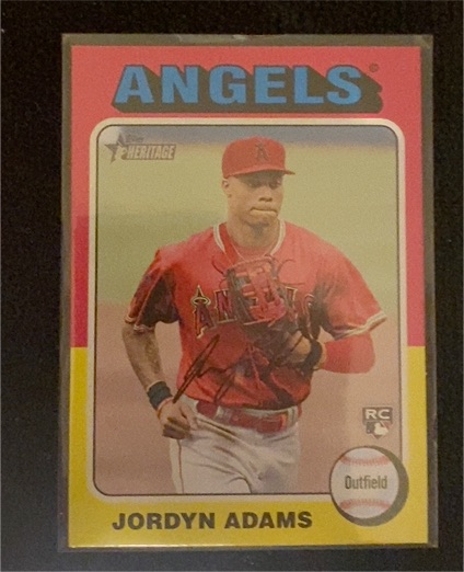 2024 Topps Heritage #396 Jordyn Adams — front