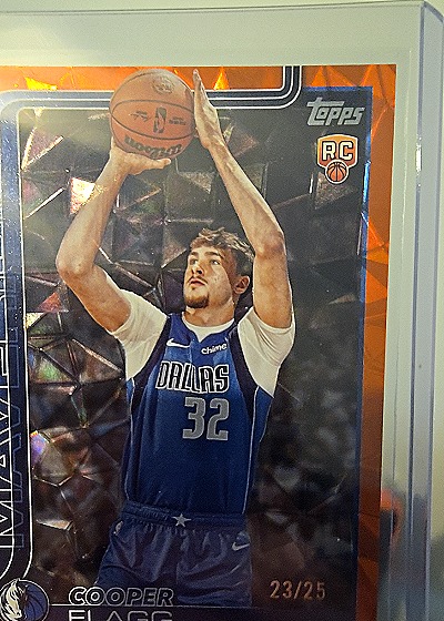 2023 Topps Chrome #23 Cooper Flagg — front