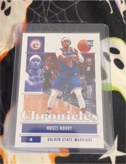 2021-22 Panini Chronicles #30 Moses Moody — front