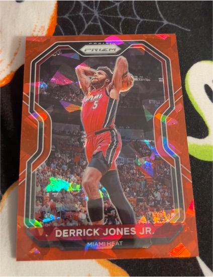 2020-21 Panini Prizm #55 Derrick Jones Jr. — front