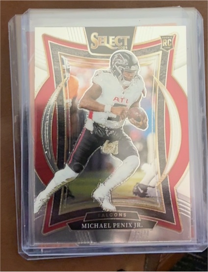 2024 Panini Select Concourse #80 Michael Penix Jr. — front