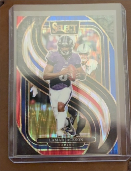 2024 Panini Select Premier Level #121 Lamar Jackson — front
