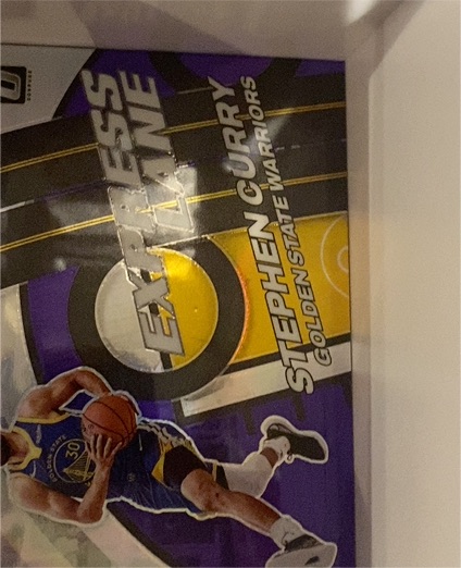 2021-22 Panini Donruss Optic Express Lane Holo Prizm #4 Stephen Curry — front