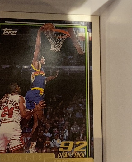1992-93 Topps #319 LaPhonso Ellis — front