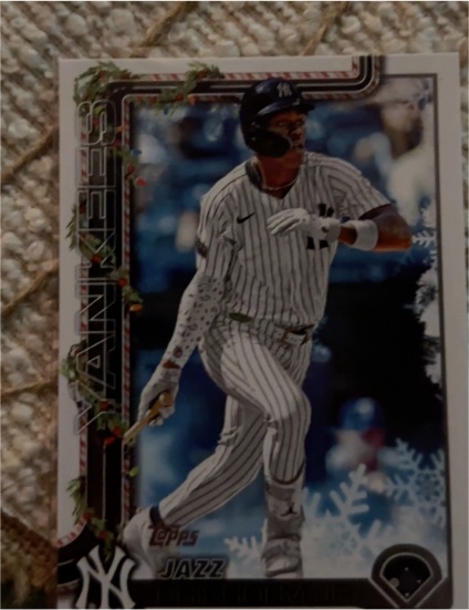 2025 Topps #185 Jazz Chisholm Jr. — front