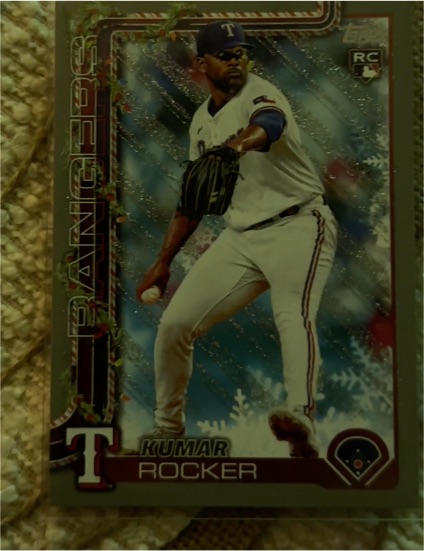 2025 Topps Holiday #H148 Kumar Rocker — front
