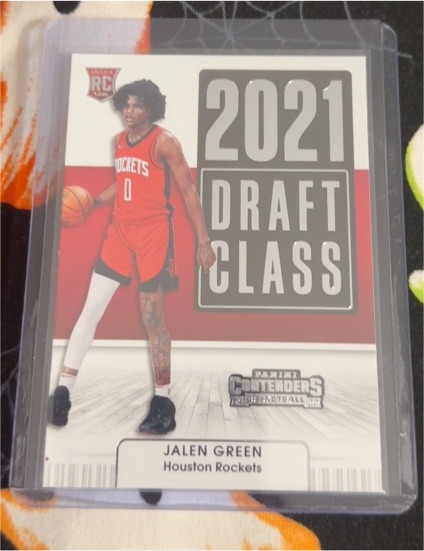 2021-22 Panini Contenders #2 Jalen Green — front