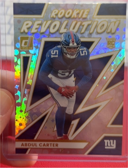 2025 Donruss Rookie Revolution Abdul Carter — front