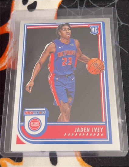 2022-23 Panini NBA Hoops #235 Jaden Ivey Rookie — front