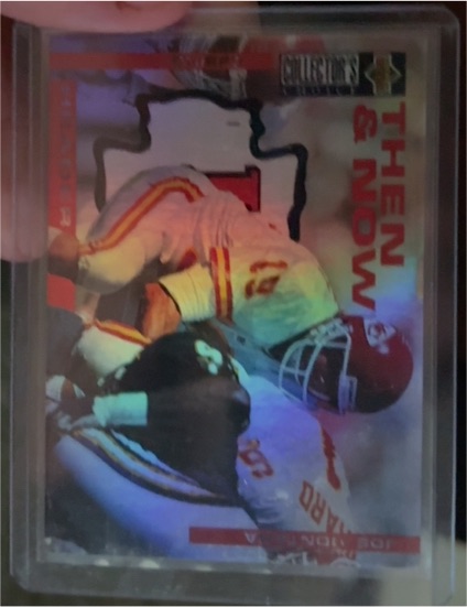 1994 Upper Deck Collector's Choice Then and Now #NNO Joe Montana — front