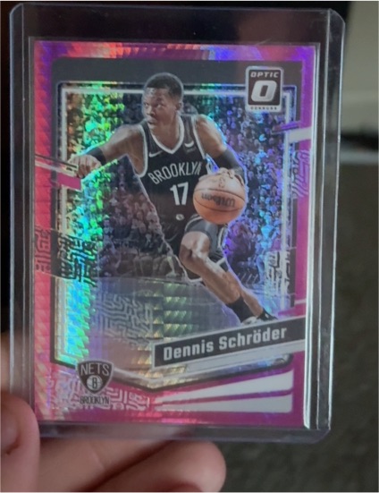 2023-24 Panini Donruss Optic #106 Dennis Schröder — front