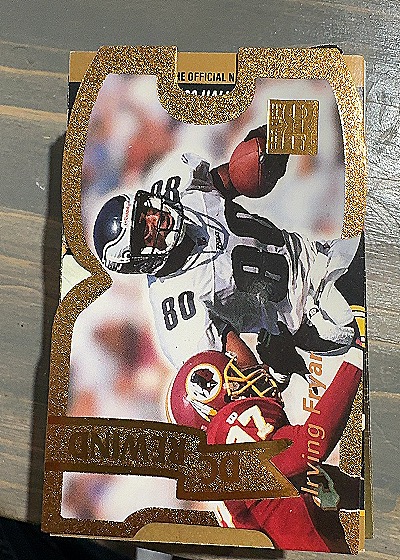1998 Pro Line DC III #77 Irving Fryar Philadelphia Eagles DC Rewind Die-Cut — front
