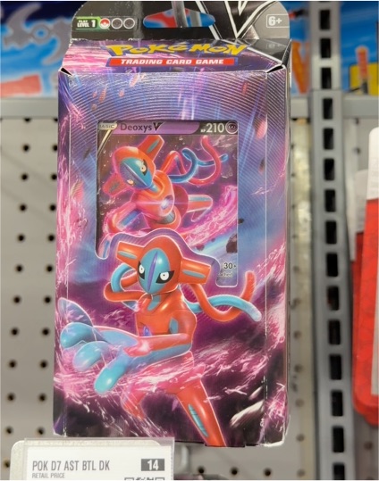 2023 Pokémon TCG Deoxys V Battle Deck — front