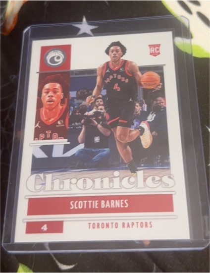 2021-22 Panini Chronicles #47 Scottie Barnes — front