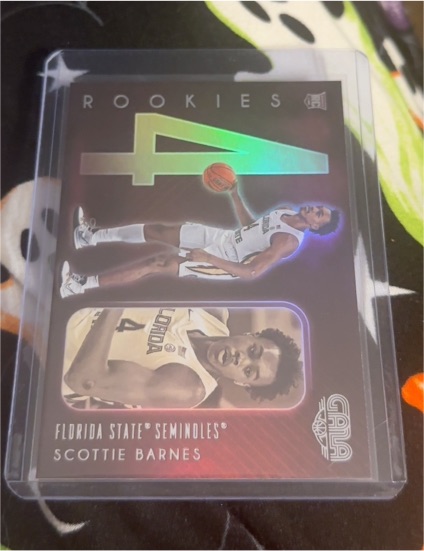 2021-22 Panini Chronicles Draft Picks Gala Rookies #187 Scottie Barnes — front