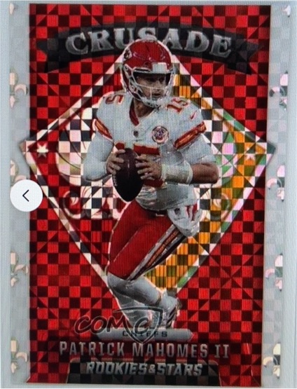 2023 Leaf Rookies & Stars Crusade #CRU-1 Patrick Mahomes II — front