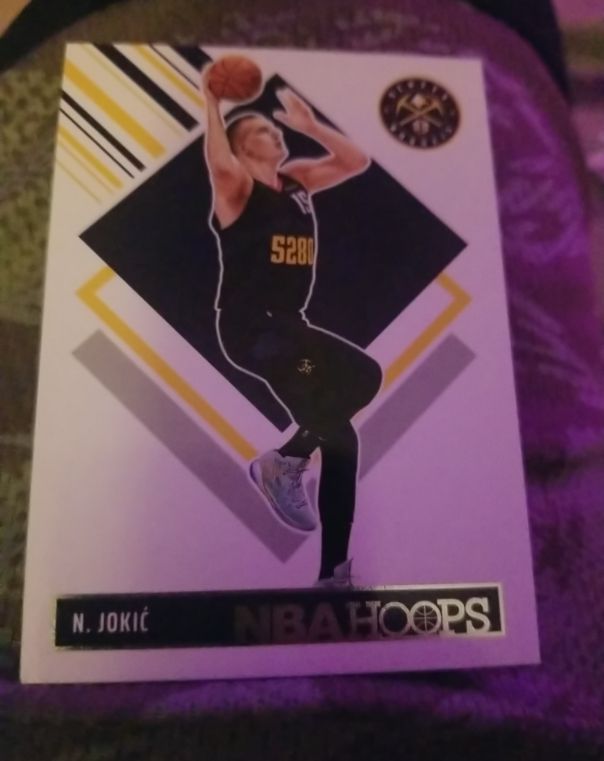 2024-25 Panini NBA Hoops #284 Nikola Jokic Tribute — front