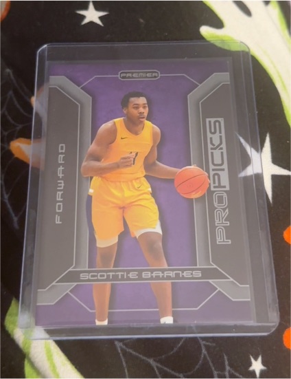2021-22 Premier Pro Picks Basketball #PP-43 Scottie Barnes — front