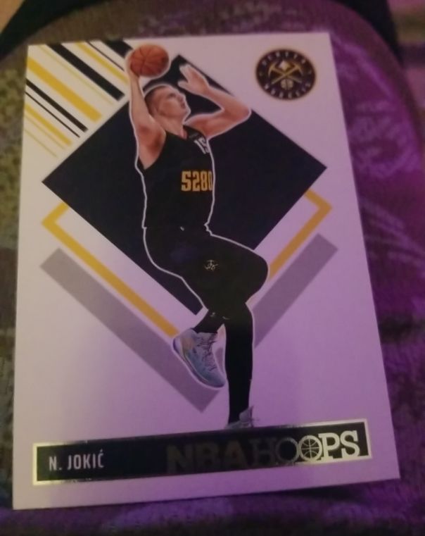 2024-25 Panini NBA Hoops #284 Nikola Jokic Tribute — front