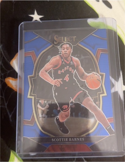 2022-23 Panini Select Concourse Silver Prizm #53 Scottie Barnes — front
