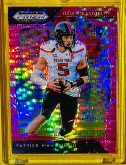 2019 Panini Prizm Draft Picks #72 Patrick Mahomes II — front