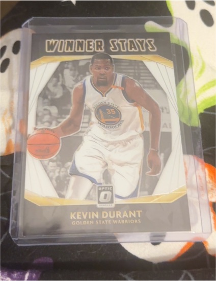 2020-21 Panini Donruss Optic #18 Kevin Durant Winner Stays — front