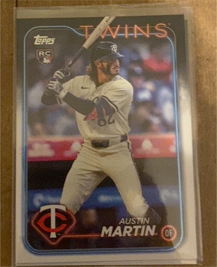 2024 Topps Update #US96 Austin Martin — front