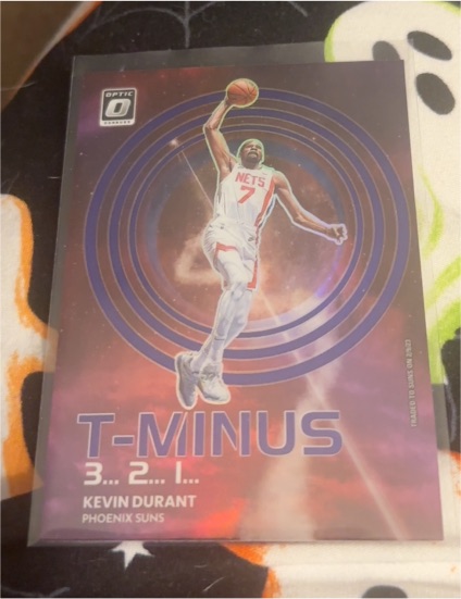 2022-23 Panini Donruss Optic #2 Kevin Durant T-Minus — front