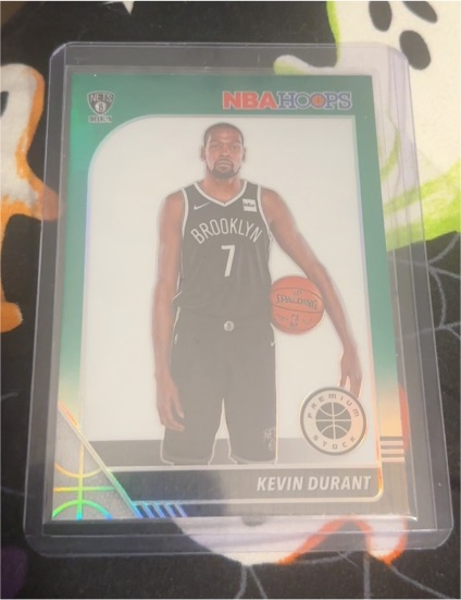 2019-20 Panini NBA Hoops Premium Stock #61 Kevin Durant — front