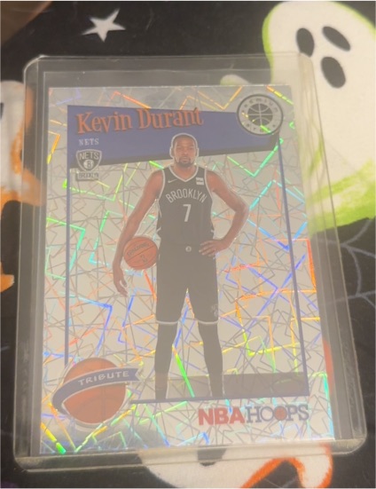 2019-20 Panini Hoops Premium Stock #284 Kevin Durant Tribute — front